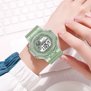 Montres électroniques sportives transparentes, prix de gros, montres numériques multifonctionnelles bon marché pour étudiants, enfants, femmes et hommes - Product Image 5