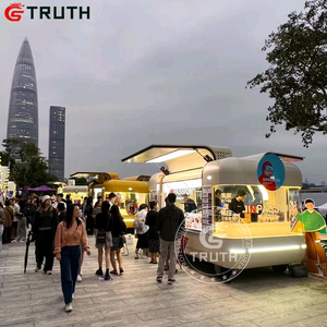 Truth Trending Street <b>Side</b> Road Food Cart Outdoor Movable Fully Equipped Mobile Kitchen Fast Food Trailer Food Truck - Product Image 3