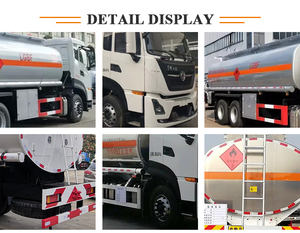 Camión cisterna de combustible DONGFENG 20000L con transmisión manual, nuevo camión cisterna 6*4 para almacenamiento de gasolina - Product Image 2