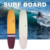 Planche de surf personnalisée en usine 9ft EPS en mousse souple planche debout de haute qualité pour la pratique du surf logo personnalisé plastique fibre de verre