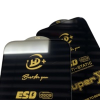Protection d'écran en verre trempé Super X ESD à prix avantageux pour iPhone Samsung Infinix Tecno Accessoires mobiles Film en verre