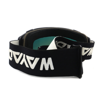 Lunettes de ski personnalisées OEM avec protection UV400, anti-buée, pour snowboard, avec sangles à lentilles magnétiques, monture en TR
