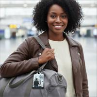 Étiquettes de bagages personnalisées en PU, étiquettes nominatives personnalisées, motifs animaux tendance, vente en gros pour le voyage