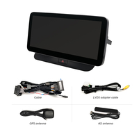 Estéreo para Auto Android 14 de 12.3 Pulgadas con Pantalla Táctil Inalámbrica Carplay para Audi Q5 2009-2017 con Volante a la Derecha