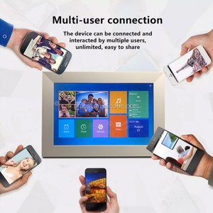 Vendredi noir 10 Pouces 16 GO Cadre <span class=keywords><strong>Photo</strong></span> Numérique WiFi 1280x800 Intelligent Numérique Cadre <span class=keywords><strong>Photo</strong></span> Rotation Automatique Ajouter Des Photos/Vidéos via L'APPLICATION - Product Image 5