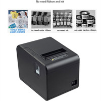 Original Hersteller Günstiger Preis Auto-Cutter USB LAN/SERIAL Neuer 80mm POS Thermodrucker mit Auto-Cutter