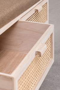 Combohome Banc en bois avec 2 tiroirs <span class=keywords><strong>Ralik</strong></span> Design Bois naturel - Product Image 5