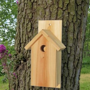 Nichoir en <span class=keywords><strong>bois</strong></span> fait main le plus populaire, vente en gros, mobilier écologique pour animaux de compagnie à vendre - Product Image 1