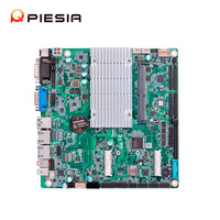 Stock complet de carte mère Mini ITX Intel 8e génération Celeron J4125 1LAN 6Com DDR4 2 * LVDS pour distributeur automatique, terminal de point de vente
