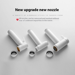 Современная Одноручная белая латунная Флешка для душа - Product Image 4
