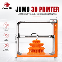 Imprimante 3D industrielle FDM grande taille JUMO avec cadre métallique robuste, fonction de reprise après coupure de courant, extrudeur unique pour créations artistiques sur mesure de grande envergure