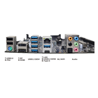 Tarjeta Madre Esonic B550 de Alta Calidad para Juegos, Tipo AM4, Tipo C, USB3.2 Gen 2, DP, LAN de 2.5G para AMD 3000, 4000, 5000