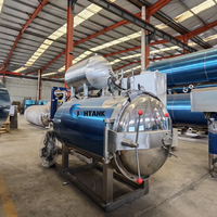Nouvelle autoclave industrielle, machine de mise en conserve, autocuiseur en acier inoxydable, haute productivité