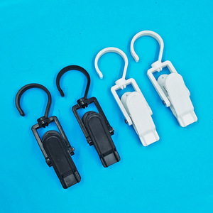 Plastic clips, coat clips, hat clips, rotatable curtain clips, <b>display</b> clips, rotating <b>hooks</b>, cross-border tie clips, hat and - Product Image 1