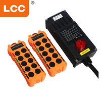 LCC HB-8S simple vitesse 2 émetteurs 1 récepteur Télécommande sans fil industrielle universelle