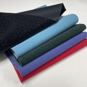<span class=keywords><strong>Tela</strong></span> de cuero sintético PU a base de agua ecológica de 0,5mm para zapatos, bolsos, accesorios de moda, manualidades DIY, Material de cuero de imitación - Product Image 2