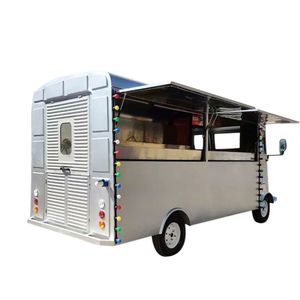 Robotime — chariot de distribution de café certifié Ce, Van électrique chinois, camion d'aliments Vintage Citroen - Product Image 5