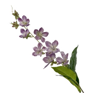 Artificial Weeping Jasmine <b>Flowers</b> Light Purple Silk High Simulation Wedding Home Decor <b>Single</b> Branch CSML - Product Image 5