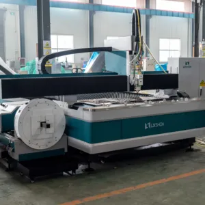 Free Training Perforation Laser Cutting 3d Aluminum External Fiber Laser Metal Cutting Machine 2000W