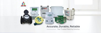 Compteur d'eau intelligent multi-jets DN50 grand diamètre, protection IP65, raccordement à bride, dispositif de gestion de l'eau domestique de haute technologie