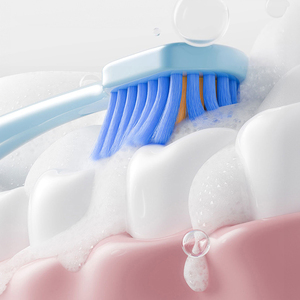Brosse à dents manuelle CE, poils plats et doux, brosse à dents pour la maison, manche ergonomique, lot de 6 - Product Image 6