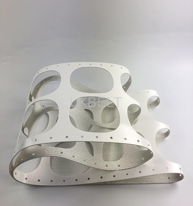 Nastro Trasportatore in PVC PU Bianco <span class=keywords><strong>per</strong></span> Macchina <span class=keywords><strong>per</strong></span> Produzione di Involucri <span class=keywords><strong>per</strong></span> Ravioli - Product Image 3