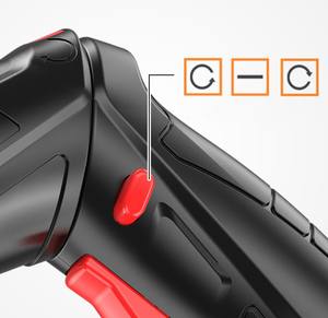 Tournevis électrique portable double, sans fil, avec poignée de positionnement, kit de tournevis électrique compact avec lumière, outil à main - Product Image 4