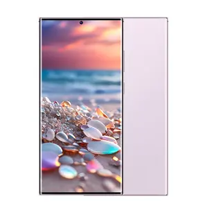 Ponsel WCDMA 5G 256GB kualitas tinggi dengan harga rendah layar berlubang layar LCD Octa Core CPU 8MP kamera depan 90Hz Refresh Rate