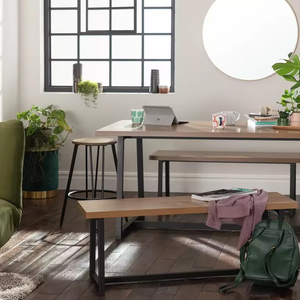 Banc de pique-nique cadre de Table mobilier d'extérieur métal acier noir Durable cadre de Table pieds de meubles en métal - Product Image 5