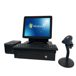 Pantalla táctil 2023 todo <span class=keywords><strong>en</strong></span> uno pago <span class=keywords><strong>en</strong></span> efectivo sistema POS caja registradora terminal máquina escala pos - Product Image 3