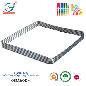 Prix d'usine Kits de jardinières surélevées carrées extra-larges en métal galvanisé, bac à plantes pour sol, pour usage en génie civil - Product Image 2