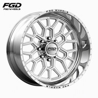 Jantes forgées sur mesure 20 22 24 26 28 à déport négatif profond 5*5 6*5 8*180 en alliage forgé pour RAM 1500 2500 3500