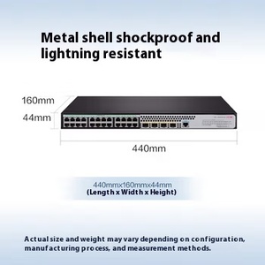 Thương hiệu mới ban đầu <span class=keywords><strong>web</strong></span> quản lý 24-Port Gigabit ethernet PoE SNMP QoS truy cập chuyển đổi S5024PV5-EI - Product Image 6