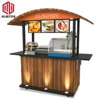 Stand professionnel de Hot-Dog, chariot de collation de rue, chariot de nourriture Mobile de crème glacée à vendre, vente d'usine, feuille galvanisée de rue