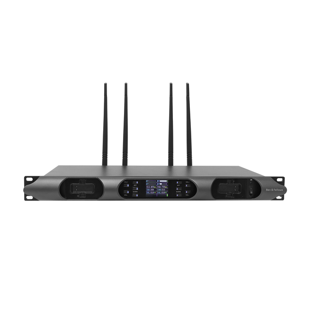 V UHF Magnetic Rechargeable Professional Rechargeable Wireless Microphone for Indoor Outdoor Events Wireless Microphone