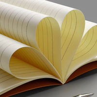 Cuaderno de Papel Kraft A4/B5/A5 en Oferta, Cuaderno de Dibujo y Escritura con Líneas, Cuadrícula y Páginas en Blanco, Encuadernación Cosida, Material de Oficina y Papelería Escolar