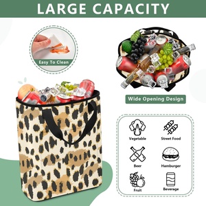 Aloha Animal Cheetah Hawaiian Custom Print Extra Large Custom Logo Beach Picnic Lunch Bag Insulated Golf <b>Cooler</b> Bag <b>Backpack</b> - Product Image 4