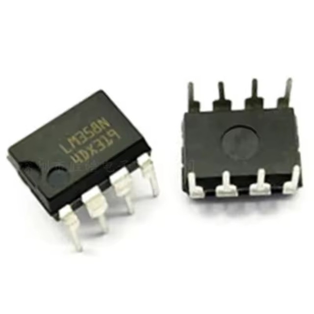 New LM358N Dual Operational Amplifier Op Amp IC DIP-8 PCB Mounting Taiwan