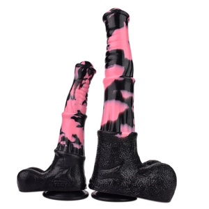 Soft Horse <b>Dildo</b> Animal Anal Prostate Massage Sex Masturbation Adult Sex Toys Dick Butt Plugs Big Long Penis <b>Dildo</b> for Women Man - Product Image 1
