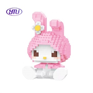 Venta al por mayor DIY <span class=keywords><strong>Mini</strong></span> personaje de dibujos animados figura de ladrillo rompecabezas juguetes niños regalos educativos juegos de bloques de construcción - Product Image 2