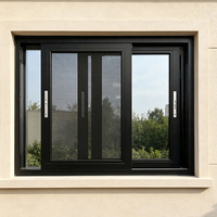 Ventana Corredera de Aluminio Profesional HUACAI con Sistema de Triple Sellado EPDM para un Rendimiento Impermeable