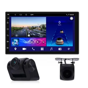 9 inch dual camera android car stereo 2gb 32gb car play radio with front and back camera