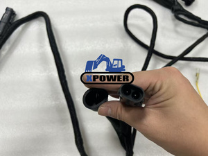 Xpower Negative Power Cable <b>Harness</b> 21Q6-18200-C02/21Q618200C02 21Q6-18201 for 6CTAA8.3 Engine R300-9S Excavator Guangdong - Product Image 3