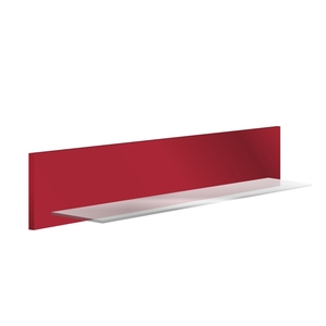 Estante de pared, estante de baño en rojo, almacenamiento, estante de baño - Product Image 1
