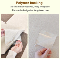 Peel and Stick Teppich fliesen Selbst klebende Boden matte Wasch bar Anti-Rutsch Einfach zu installieren DIY Home Office Wohnzimmer matte