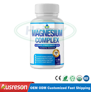 Suplemen Kapsul Ausreson Private Label Zinc <span class=keywords><strong>Calcium</strong></span> <span class=keywords><strong>D3</strong></span> <span class=keywords><strong>Vitamin</strong></span> Threonate <span class=keywords><strong>Magnesium</strong></span>, Kapsul <span class=keywords><strong>Magnesium</strong></span> Sitrat - Product Image 2