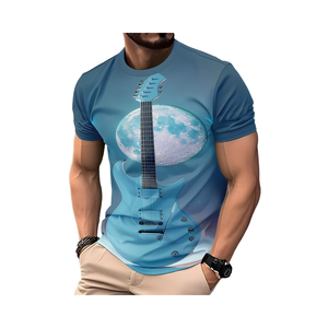 All'ingrosso attività musicale Rock <span class=keywords><strong>Band</strong></span> <span class=keywords><strong>T</strong></span>-<span class=keywords><strong>shirt</strong></span> 100% poliestere 180g Jersey stampa digitale Casual - Product Image 1