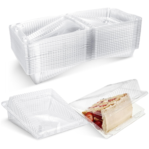 Customized PET Cake Container - Product Image 1