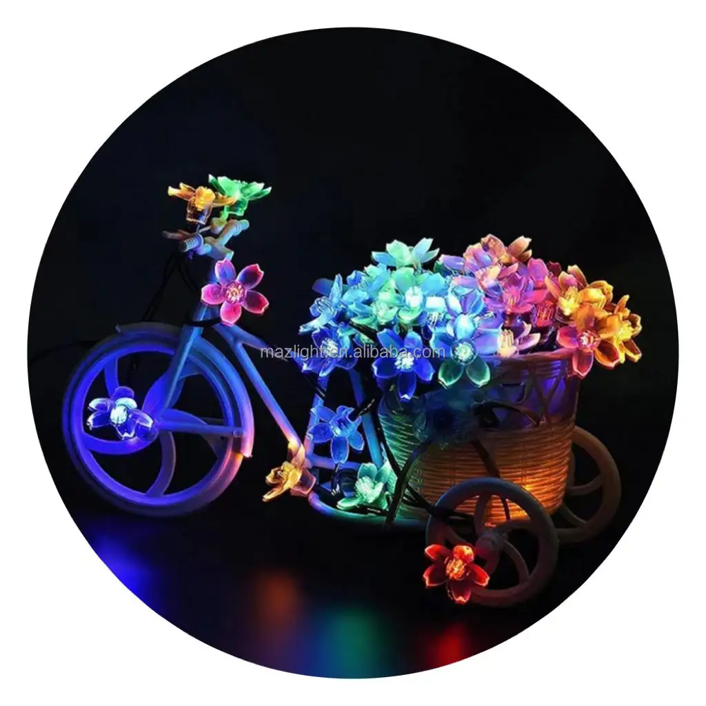 tree decoration holiday lighting home solar Christmas wedding ceiling battery operated outdoor waterproof LED string lights