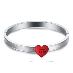 Bracelets de couple gravés en acier inoxydable 6 mm Or rose Or Argent Noir Bijoux unisexes Cadeau - Product Image 5